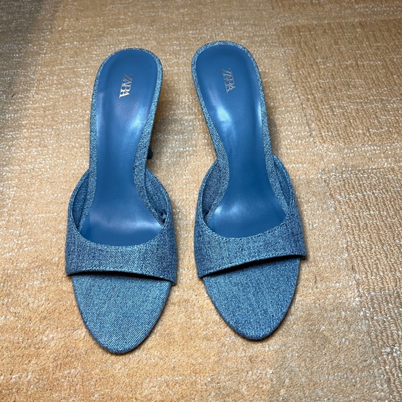 Zara Denim Mules 2316/210 - Picture 7 of 7